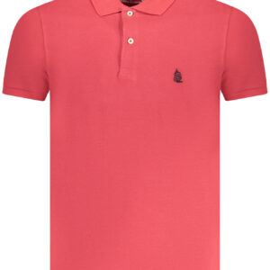 MARINA YACHTING MEN'S SHORT SLEEVE POLO SHIRT RED