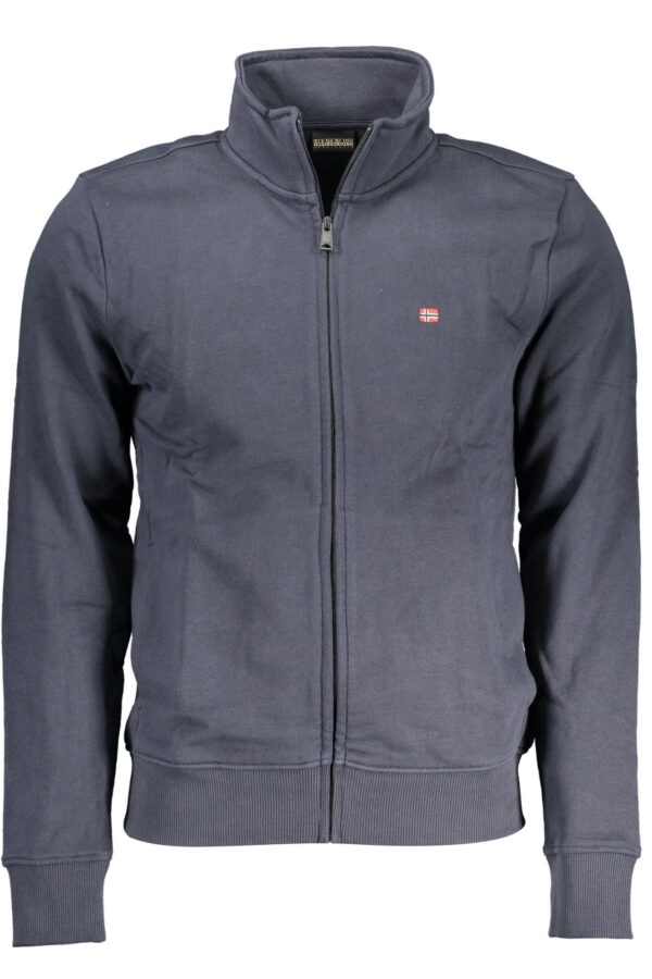 NAPAPIJRI MEN'S ZIP-UP SWEATSHIRT BLUE
