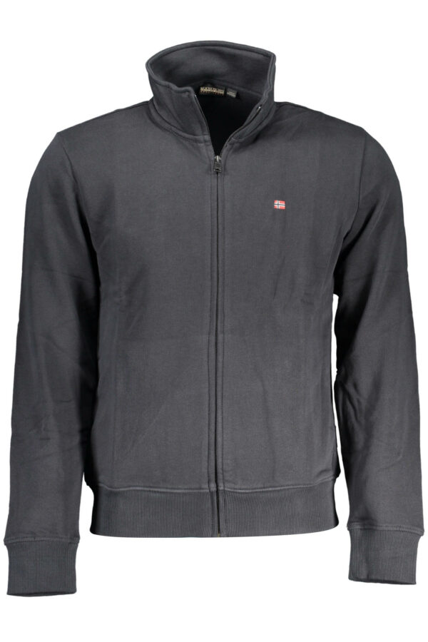 NAPAPIJRI MEN'S ZIP-UP SWEATSHIRT BLACK