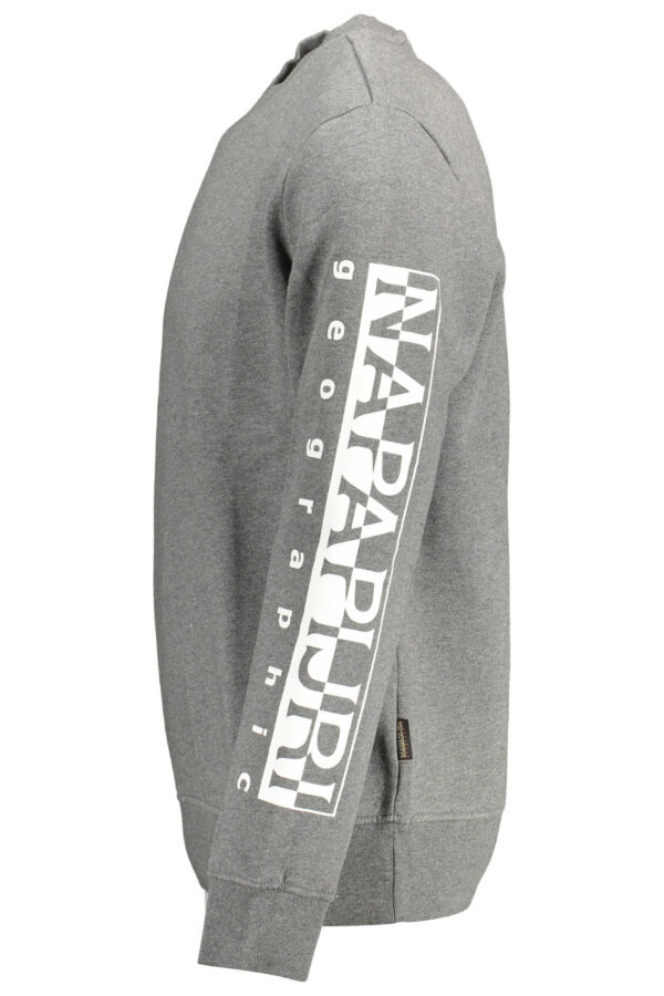 NAPAPIJRI SWEATSHIRT WITHOUT ZIP MEN GREY - Image 2