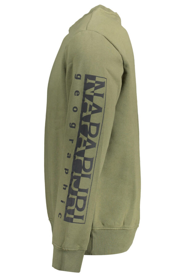NAPAPIJRI SWEATSHIRT WITHOUT ZIP MEN GREEN - Image 3