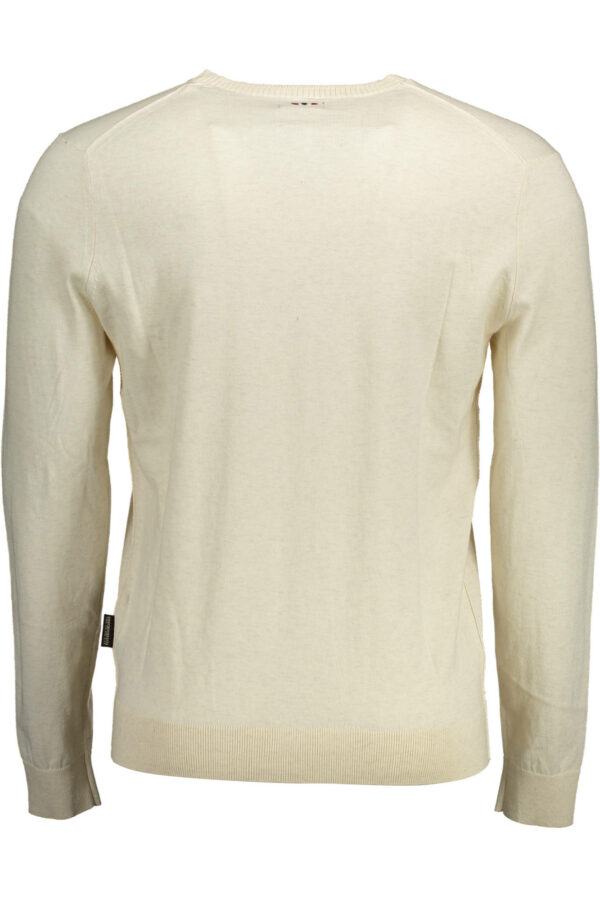 NAPAPIJRI MEN'S SWEATER BEIGE - Image 2