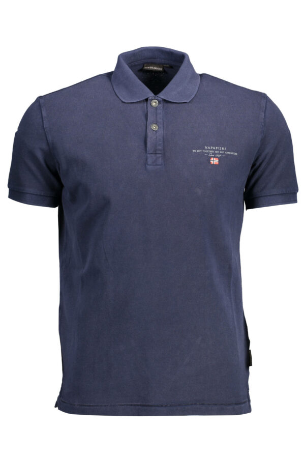 NAPAPIJRI POLO SHORT SLEEVES MEN BLUE