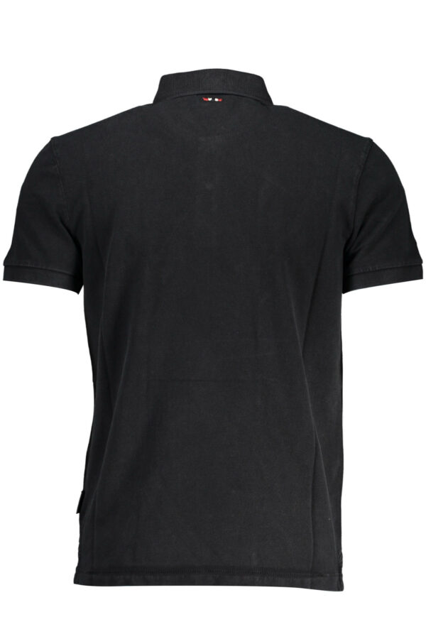 NAPAPIJRI POLO SHORT SLEEVE MEN BLACK - Image 2