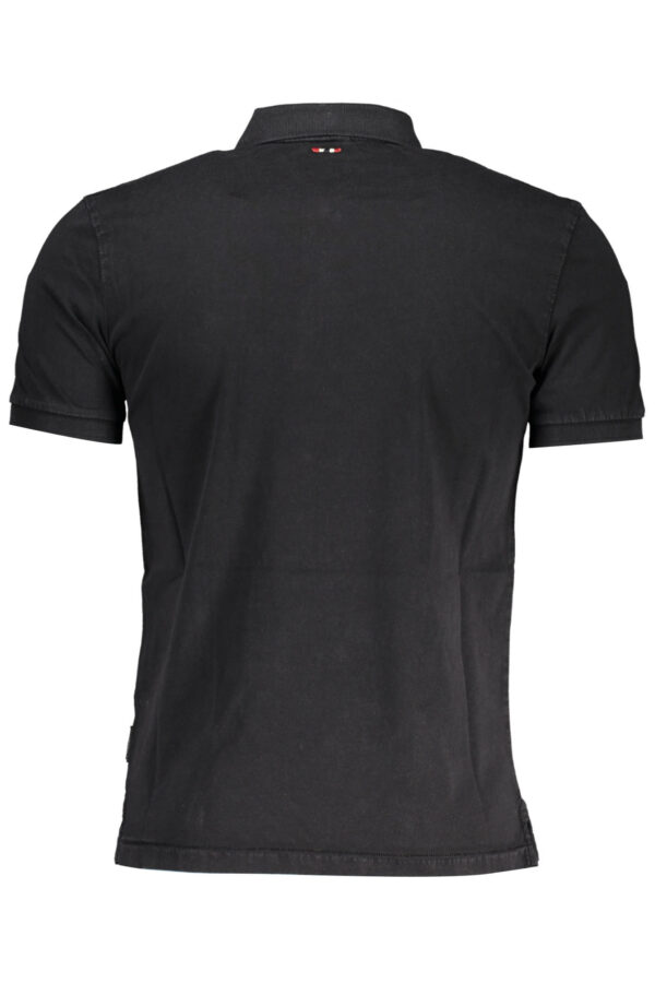 NAPAPIJRI POLO SHORT SLEEVE MEN BLACK - Image 2