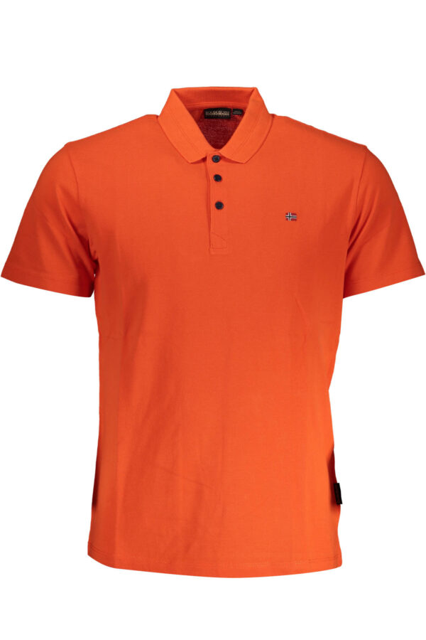 NAPAPIJRI MEN'S SHORT SLEEVE POLO SHIRT RED