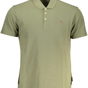 NAPAPIJRI POLO SHORT SLEEVES MEN GREEN