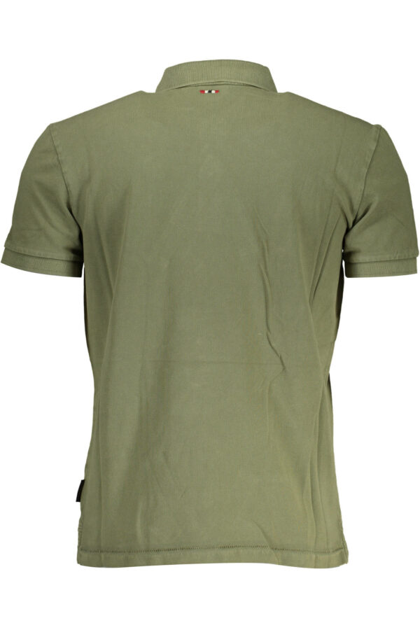 NAPAPIJRI POLO SHORT SLEEVES MEN GREEN - Image 2
