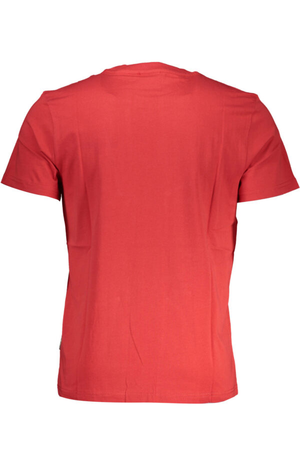 NAPAPIJRI MEN'S SHORT SLEEVE T-SHIRT RED - Image 2