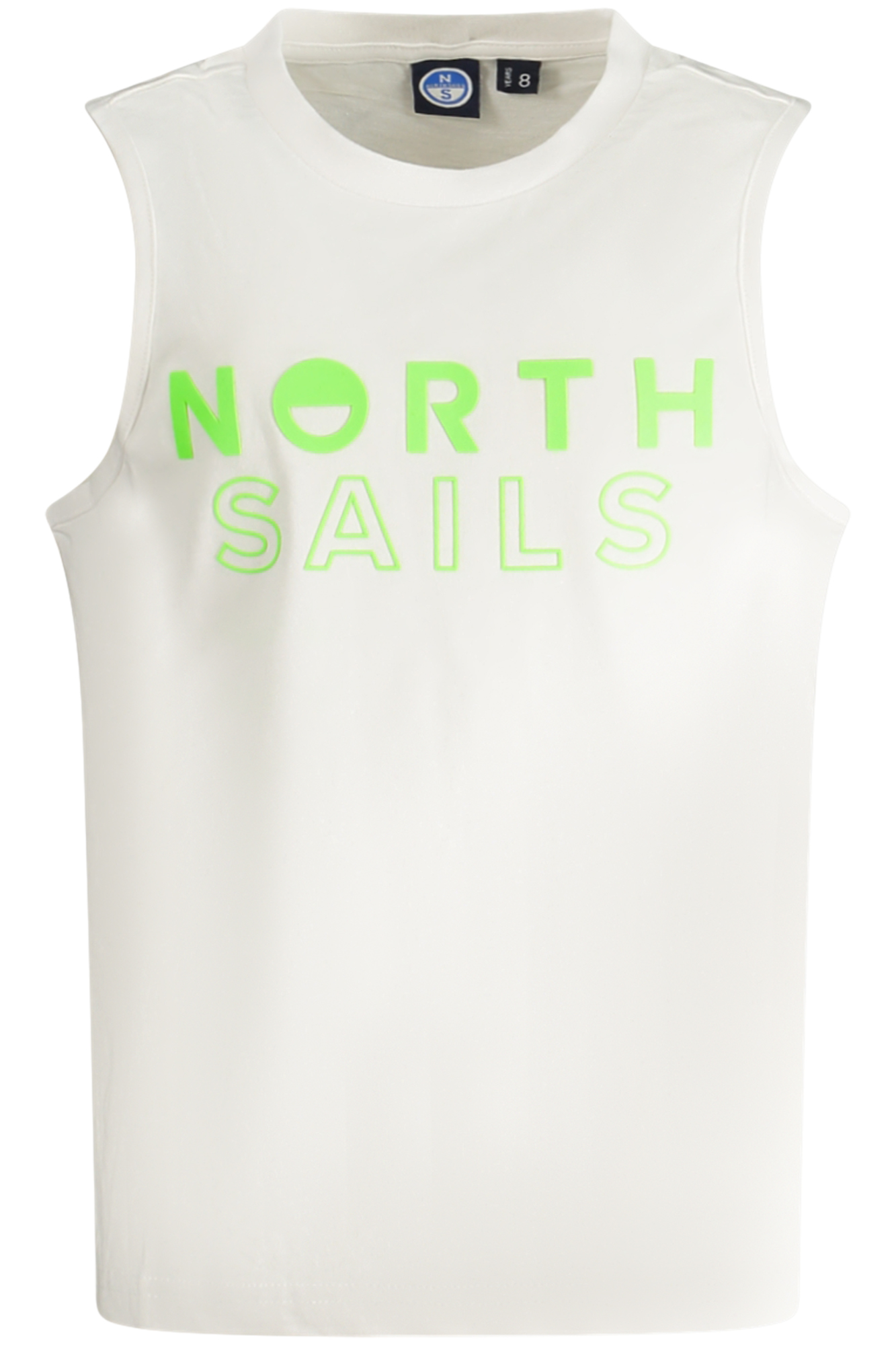 NORTH SAILS CHILDREN'S TANK TOP WHITE NORTH SAILS