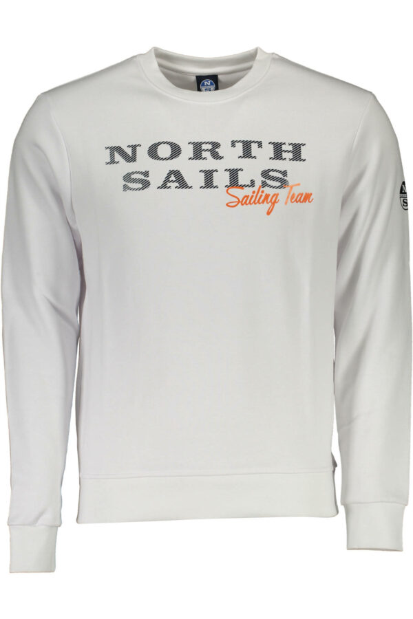 NORTH SAILS MEN'S ZIP-UP SWEATSHIRT WHITE
