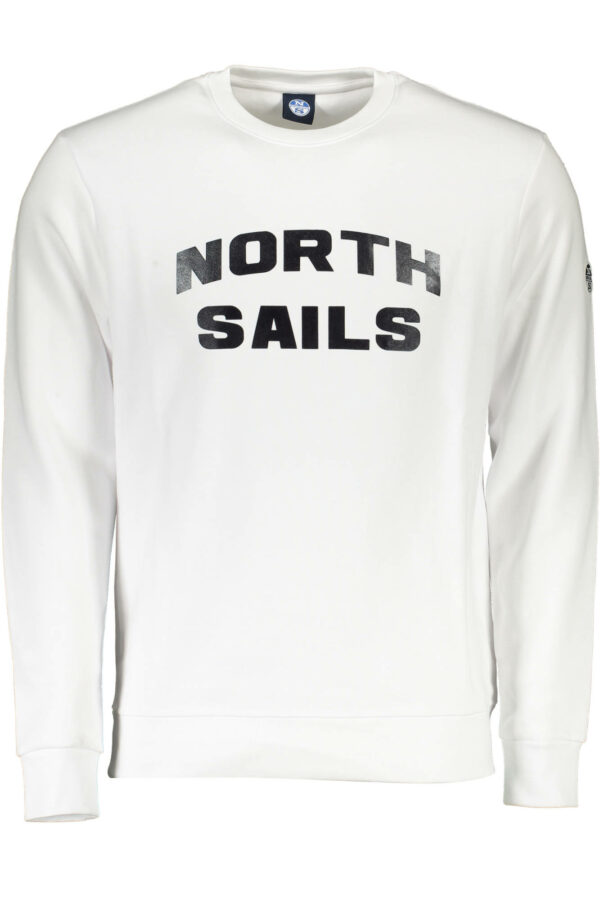 NORTH SAILS MEN'S ZIP-UP SWEATSHIRT WHITE