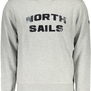 NORTH SAILS MEN'S ZIP-UP SWEATSHIRT GREY