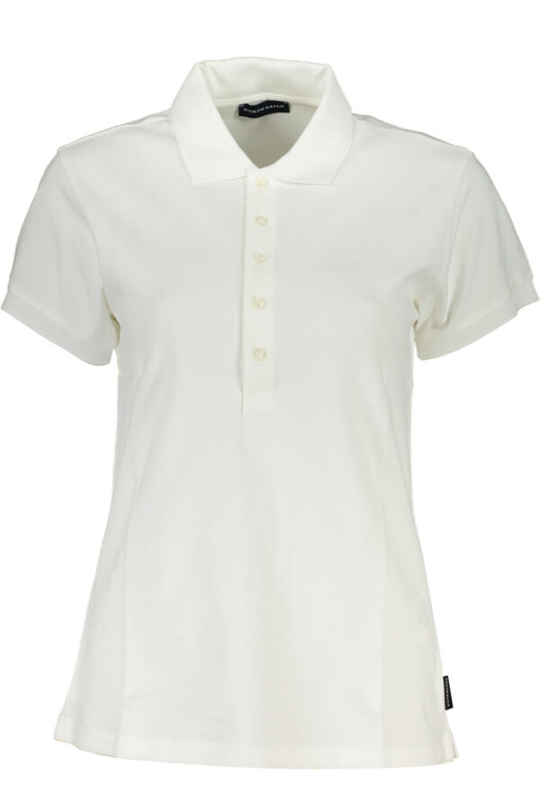 NORTH SAILS WOMEN'S SHORT SLEEVE POLO WHITE