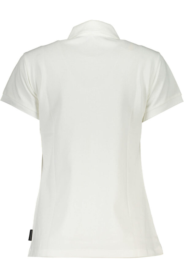 NORTH SAILS WOMEN'S SHORT SLEEVE POLO WHITE - Image 2