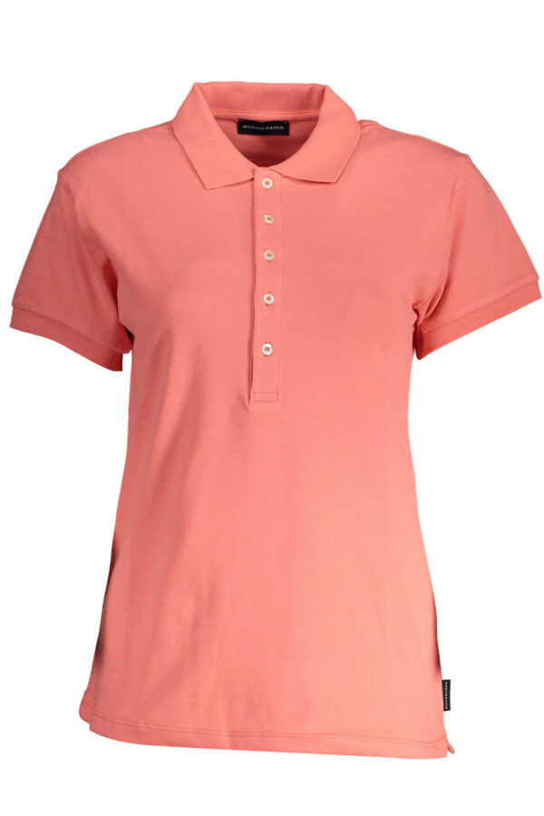 NORTH SAILS WOMEN'S SHORT SLEEVE POLO PINK