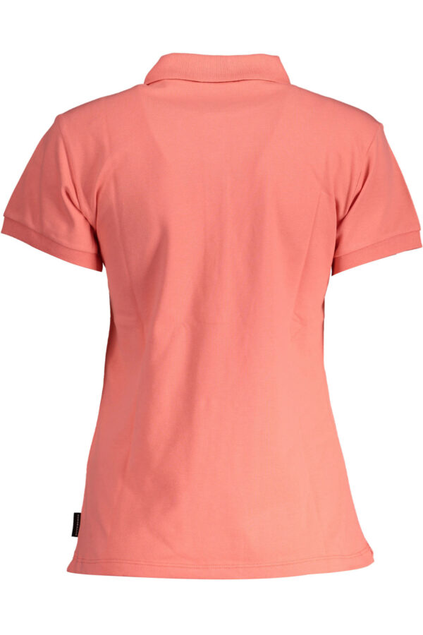 NORTH SAILS WOMEN'S SHORT SLEEVE POLO PINK - Image 2
