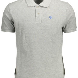 NORTH SAILS MEN'S SHORT SLEEVE POLO GREY