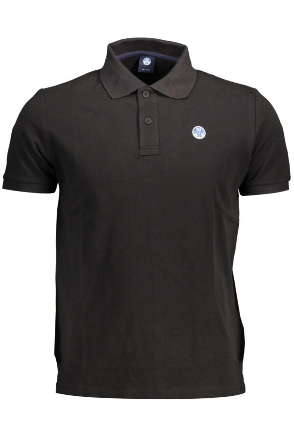 NORTH SAILS MEN'S SHORT SLEEVE POLO BLACK