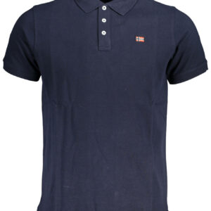 NORWAY 1963 MEN'S SHORT SLEEVE POLO BLUE
