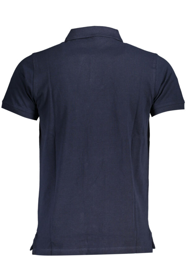 NORWAY 1963 MEN'S SHORT SLEEVE POLO BLUE - Image 2
