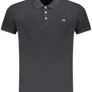 NORWAY 1963 MEN'S SHORT SLEEVE POLO BLACK