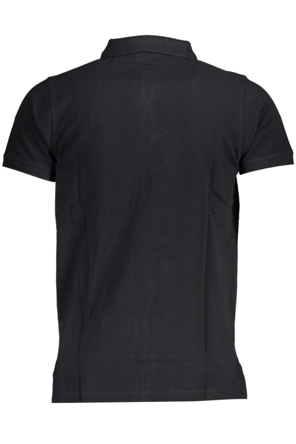 NORWAY 1963 MEN'S SHORT SLEEVE POLO BLACK - Image 2