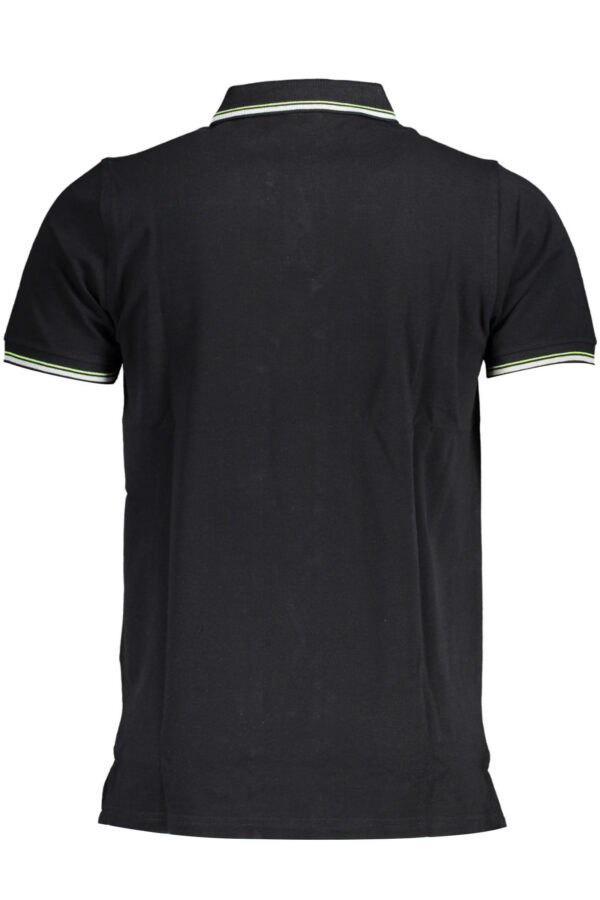 NORWAY 1963 MEN'S SHORT SLEEVE POLO BLACK - Image 2