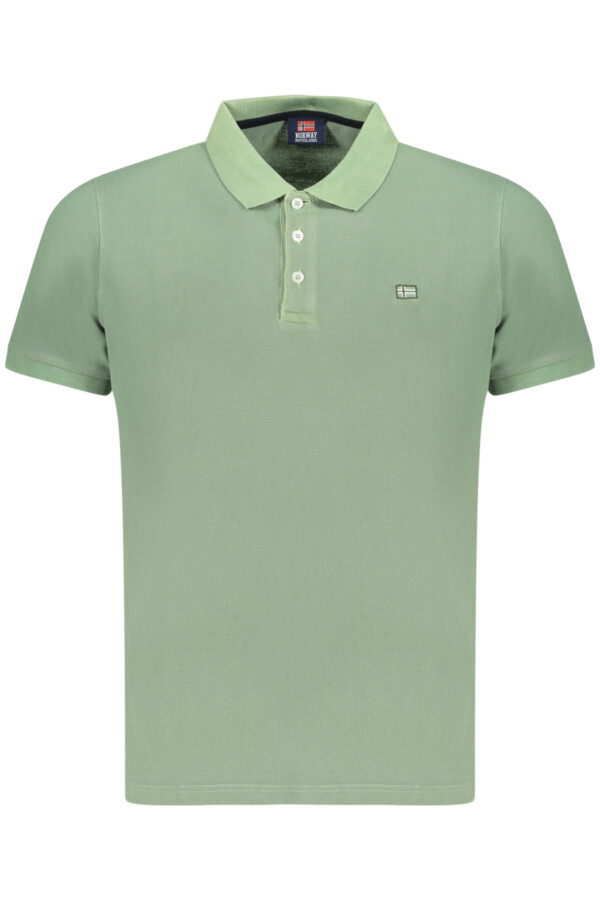 NORWAY 1963 MEN'S SHORT SLEEVE POLO GREEN