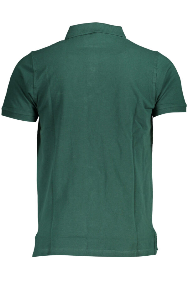 NORWAY 1963 MEN'S SHORT SLEEVE POLO GREEN - Image 2