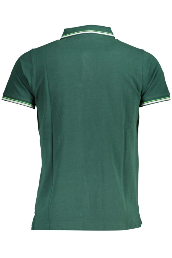 NORWAY 1963 MEN'S SHORT SLEEVE POLO GREEN - Image 2
