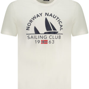NORWAY 1963 MEN'S SHORT SLEEVE T-SHIRT WHITE NORWAY 1963