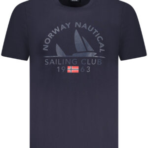 NORWAY 1963 MEN'S SHORT SLEEVE T-SHIRT BLUE
