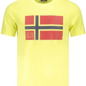 NORWAY 1963 YELLOW MEN'S SHORT SLEEVE T-SHIRT
