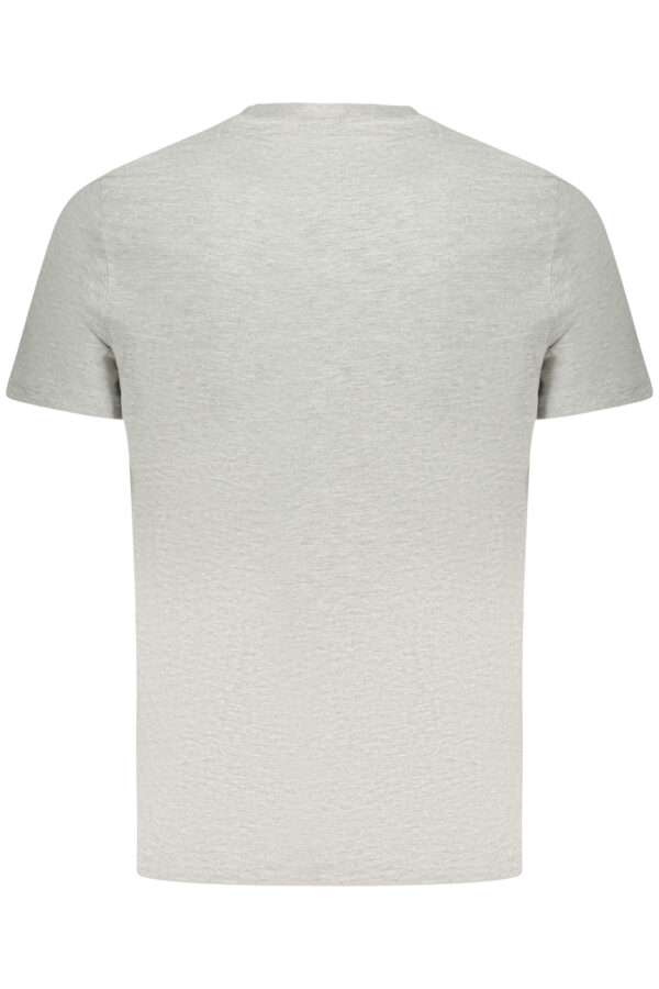 NORWAY 1963 MEN'S SHORT SLEEVE T-SHIRT GREY - Image 2