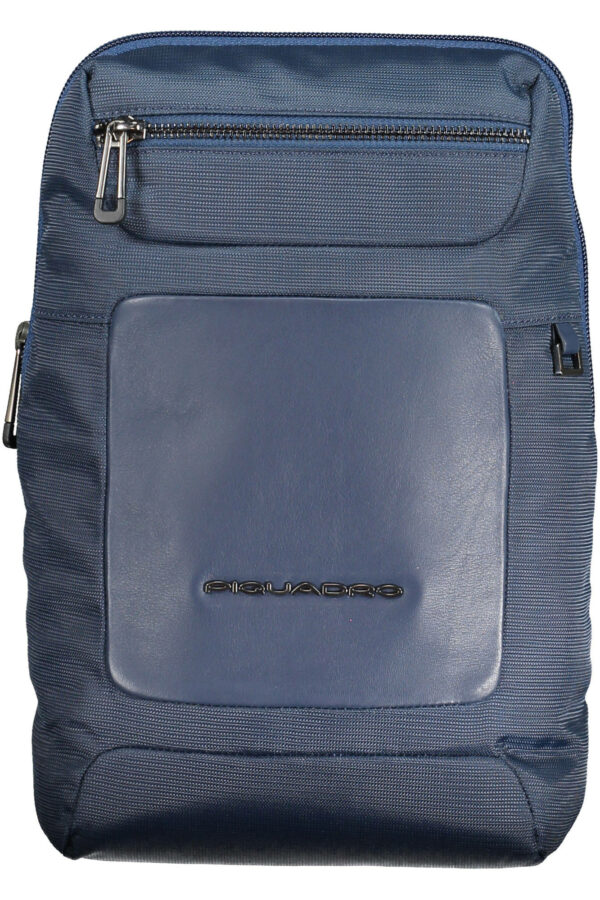 PIQUADRO MEN'S SHOULDER BAG BLUE
