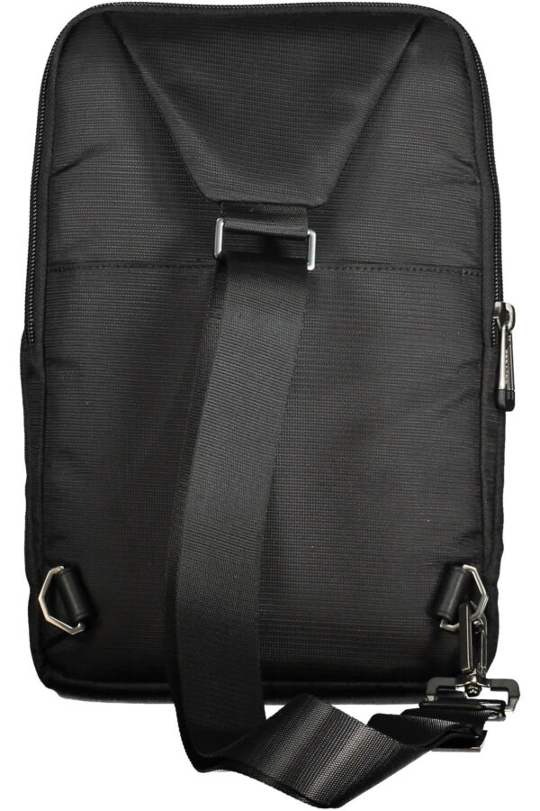 PIQUADRO MEN'S SHOULDER BAG BLACK - Image 2