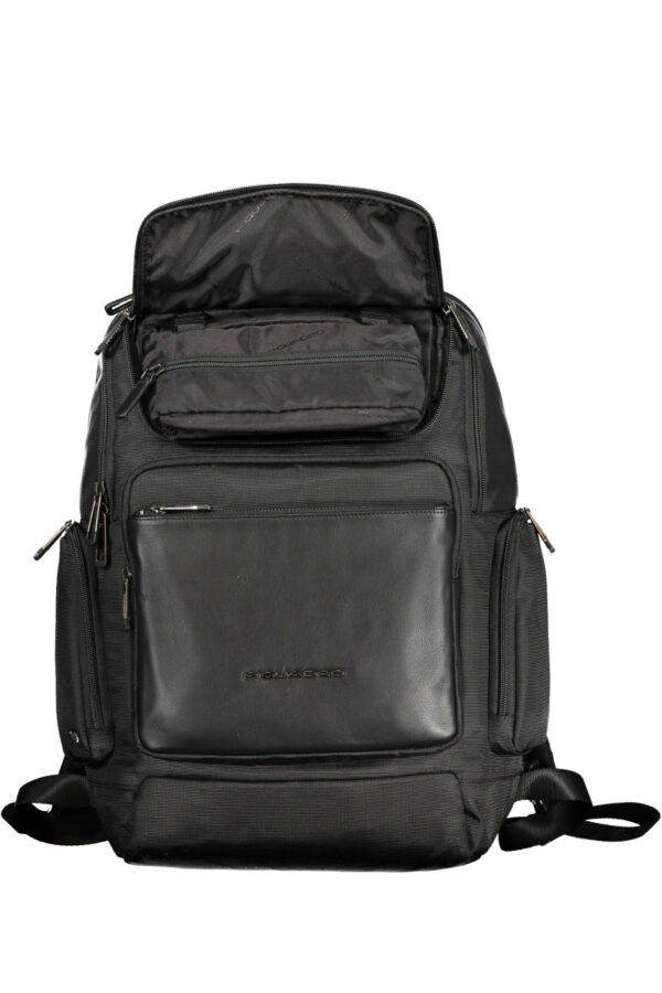 PIQUADRO MEN'S BACKPACK BLACK - Image 2