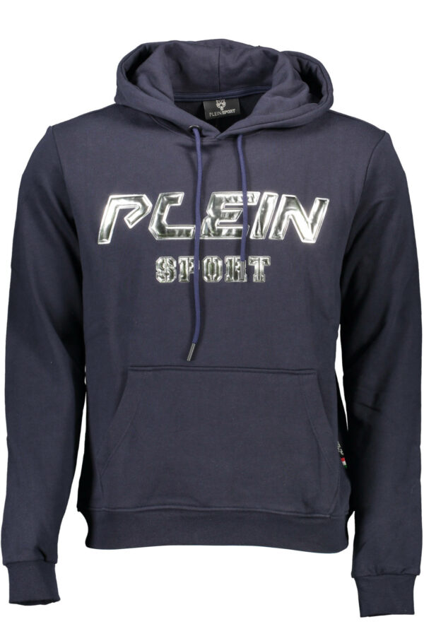 PLEIN SPORT SWEATSHIRT WITHOUT ZIP MEN BLUE