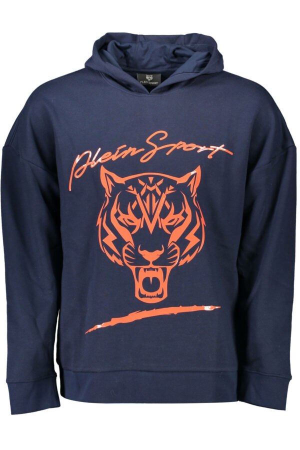 PLEIN SPORT SWEATSHIRT WITHOUT ZIP MEN BLUE