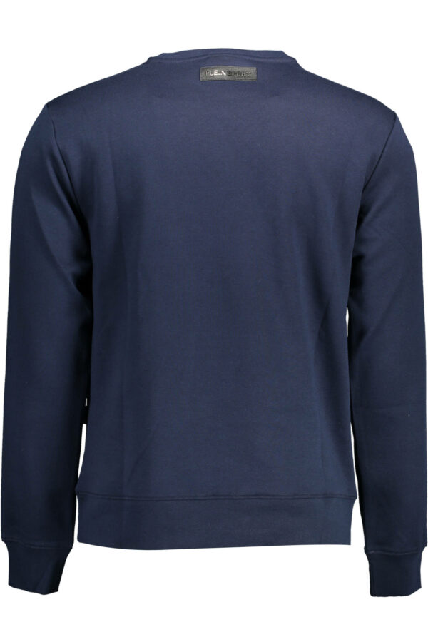 PLEIN SPORT SWEATSHIRT WITHOUT ZIP MEN BLUE - Image 2