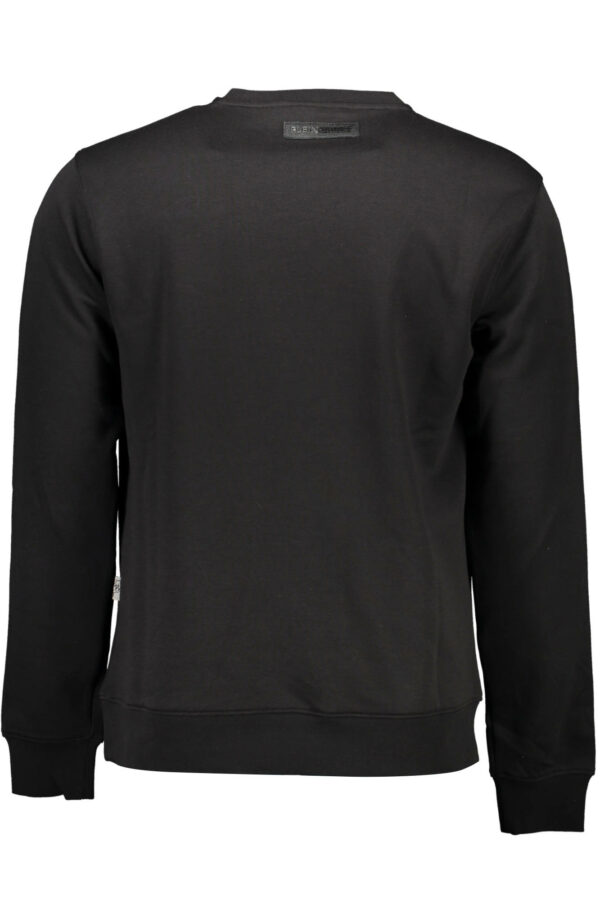 PLEIN SPORT MEN'S BLACK ZIP-UP SWEATSHIRT - Image 2