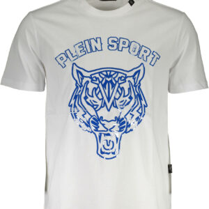 PLEIN SPORT SHORT SLEEVE T-SHIRT MEN WHITE