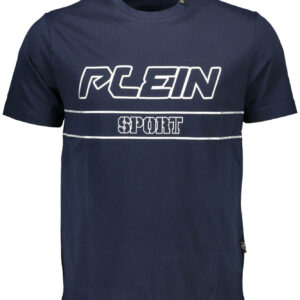 PLEIN SPORT SHORT SLEEVE T-SHIRT MEN BLUE