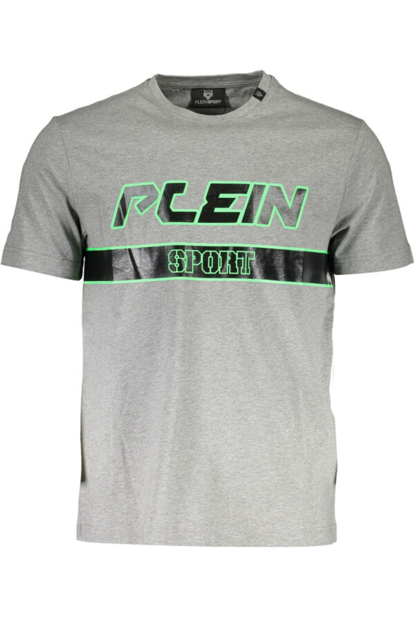 PLEIN SPORT SHORT SLEEVE T-SHIRT MEN GREY
