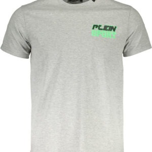 PLEIN SPORT SHORT SLEEVE T-SHIRT MEN GREY