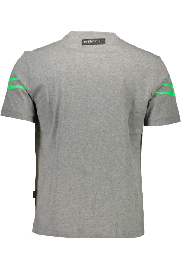 PLEIN SPORT SHORT SLEEVE T-SHIRT MEN GREY - Image 2