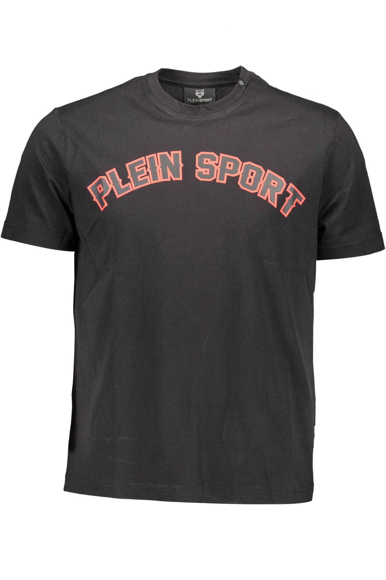 PLEIN SPORT SHORT SLEEVE T-SHIRT MEN BLACK PLEIN SPORT