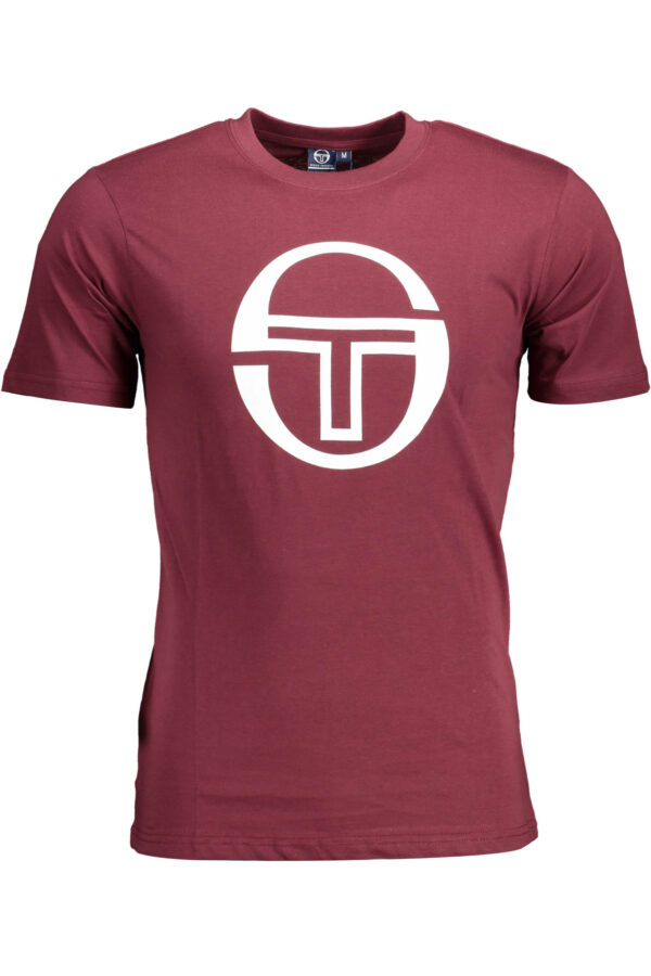 SERGIO TACCHINI MEN'S SHORT SLEEVE T-SHIRT PURPLE