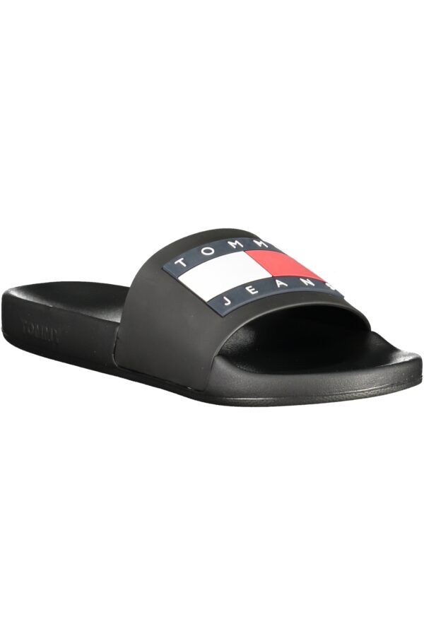 TOMMY HILFIGER MEN'S SLIPPER FOOTWEAR BLACK - Image 2